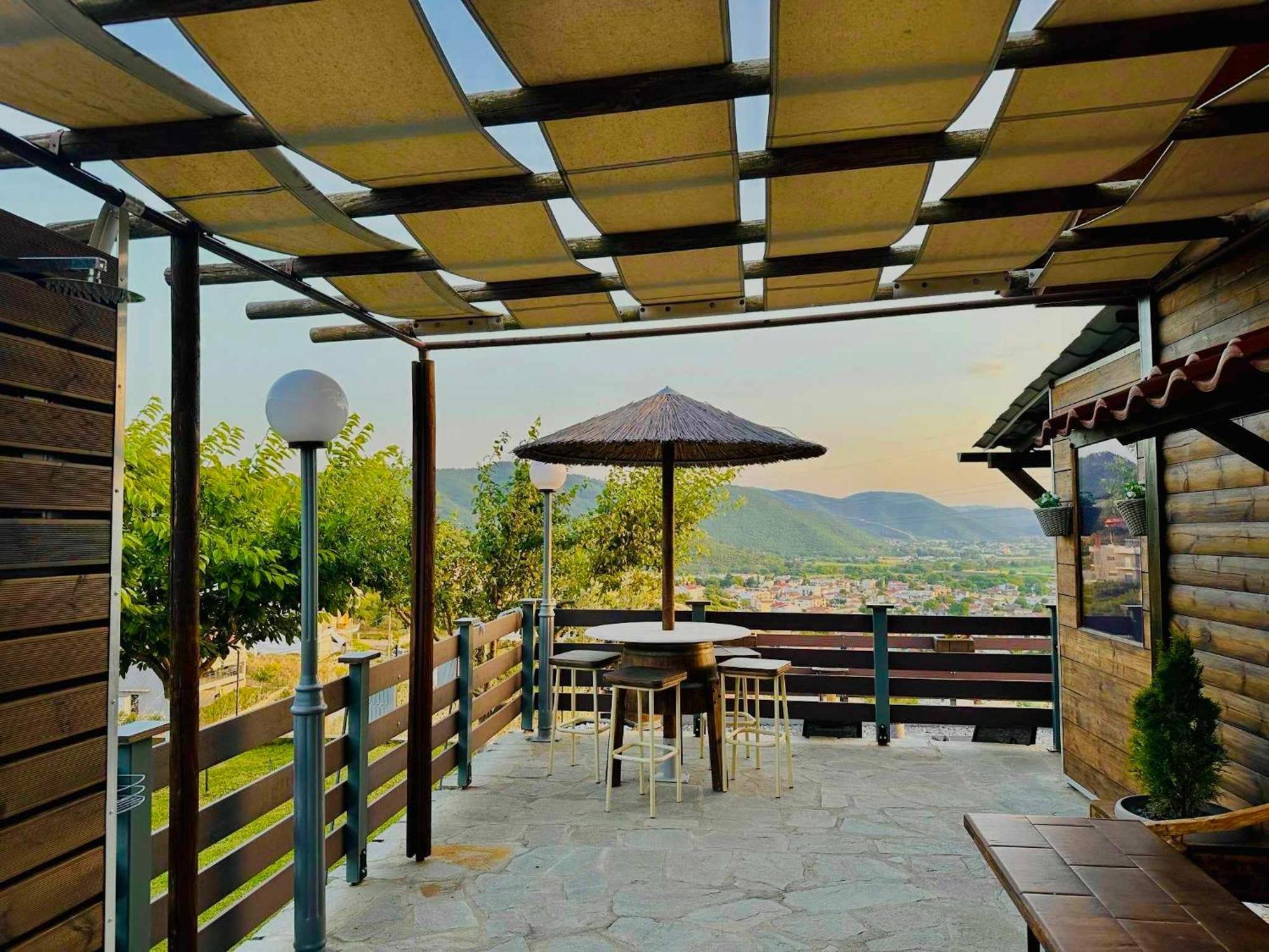 Villa Lotos à Amigdhaleon Extérieur photo